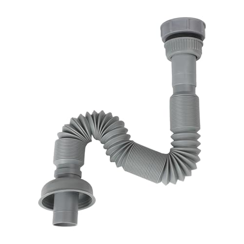 1 Stück Abflussrohr for Küchenspüle, erweiterbarer Verbindungsschlauch for 32/45/56 mm Schnittstelle, Geruchsverhütung, ABS-Becken, Abflussschlauch 1 Stück Abflussrohr for Küchenspüle, erweiterbarer Verbindungsschlauch for 32/45/56 mm Schnittstelle, Geruchsverhütung, ABS-Becken, Abflussschlauch von USOHJZ