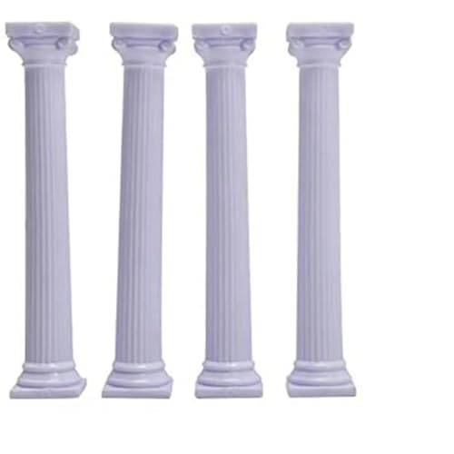 10 stücke Glücklich Geburtstag DIY Display Multilayer Römischen Säule Kuchen Separator Dekoration Tiered Steht(L) von USOHJZ