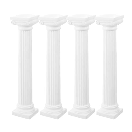10 stücke Römische Säule Dekoration Statue Mini Kunststoff Ornament for Diy Hochzeit Home Party Garten Hof Sand Tabelle Geschenk Miniatur von USOHJZ