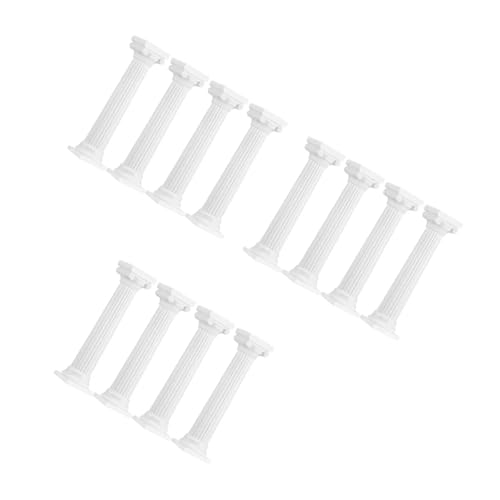 12 stücke Multilayer Kuchen Stehen Vintage Römischen Säule Säulen Tier Display Unterstützt Reusable Kunststoff Hochzeit Event Lagerung von USOHJZ