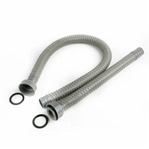 2 Stück 45 mm bis 0,4 ~ m Ablaufschlauch for Küchenspüle, Geschirrspüler, Badezimmerzubehör, universeller Typ, verlängertes Abflussrohr for den Haushalt(45mm-0.5m) von USOHJZ