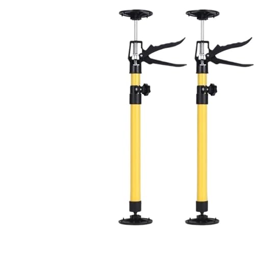 2 Stück arbeitssparende Teleskop-Stützstange aus Stahl, Schrankheber, Trockenbau-Werkzeug, ausziehbares Handhebewerkzeug(30-59cm) von USOHJZ