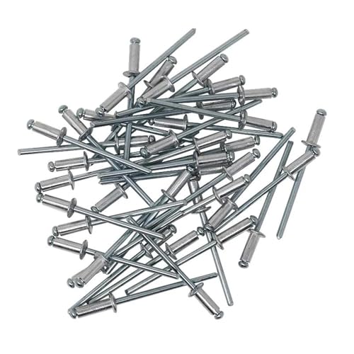 215-teiliges Set aus Aluminium-Blindnieten mit Rundkopf in mehreren Größen, sortiert, Aluminium-Niet-Set, Kupfernägel, Remaches für Metall Holz von USOHJZ