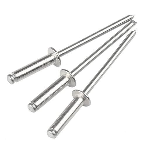 260-teiliges Popnieten-Sortiment-Kit, 12 Größen, Aluminium-Blindnieten, Blindnieten for Metallmöbel, Automobil-Nieten-Set für Metall Holz von USOHJZ