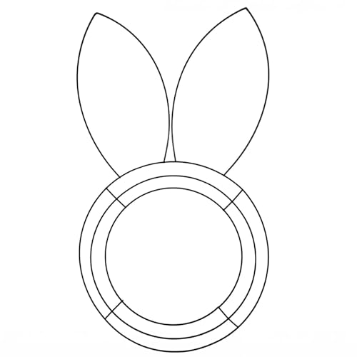 3 stücke Metall Kranz Rahmen Draht Ringe Floral Form for Party Urlaub Wand Fenster(Style1) von USOHJZ