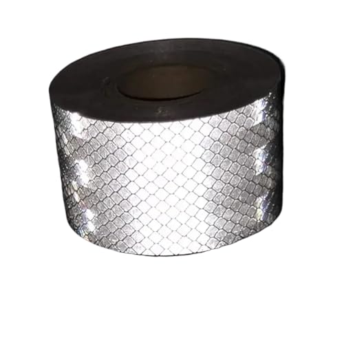 3PCS 2m Reflektierende Material Weiß Bänder Wasserdicht Selbst-Klebe Reflektoren Sicherheit Auffälligkeit Aufkleber for Autos 3PCS 2m Reflektierende Material Weiß Bänder Wasserdicht Selbst-Klebe Reflektoren Sicherheit Auffälligkeit Aufkleber for Autos von USOHJZ