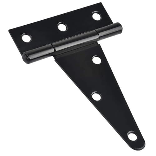 8 Stück Scharniere for Schuppen-Scheunentore, robuste Konstruktion, einfach zu installierende Eisenscharniere, geeignet for Schlitzlager von USOHJZ