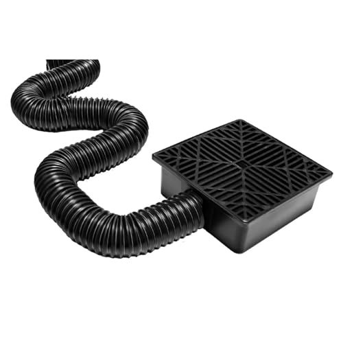 Auffangbecken Fallrohr Flexible Erweiterung Regenablauf Entwässerungssystem Adapter for Terrasse Boden Und Rasen Auffangbecken Fallrohr Flexible Erweiterung Regenablauf Entwässerungssystem Adapter for Terrasse Boden Und Rasen von USOHJZ