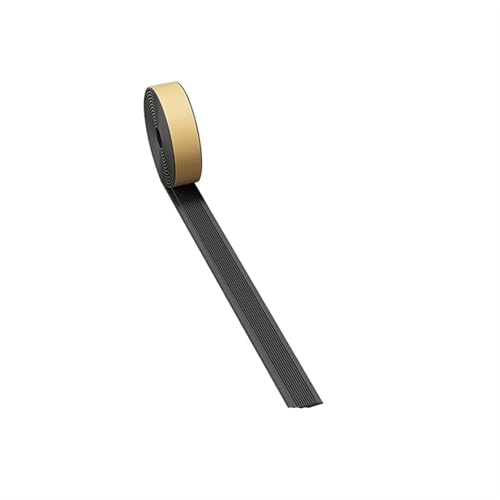 Selbstklebender Anti-Rutsch-Treppenstreifen, PVC-Stufenstreifen, Treppenaufkleber, Treppenstufenschutz, Teppichboden-Dichtungsstreifen(Black-3cm) von USOHJZ