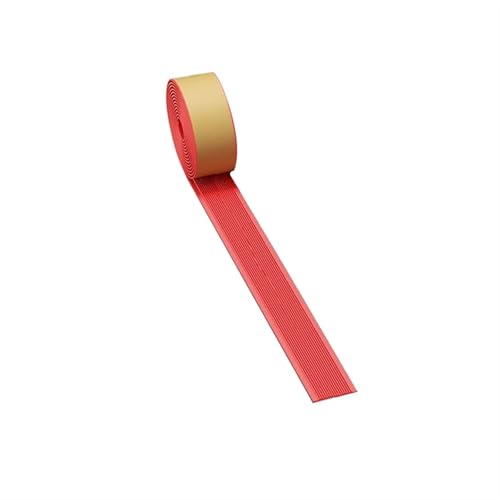 Selbstklebender Anti-Rutsch-Treppenstreifen, PVC-Stufenstreifen, Treppenaufkleber, Treppenstufenschutz, Teppichboden-Dichtungsstreifen(Red-4cm) von USOHJZ