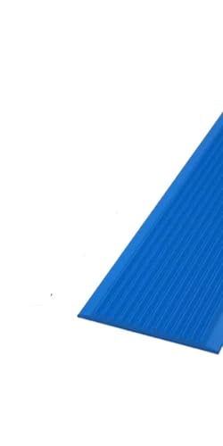 Selbstklebendes Anti-Rutsch-Treppenband, Stufenteppich, Bodenaufkleber, PVC, wasserdicht, for Badezimmerböden, Bodendichtungsstreifen(Blue,4cmX400cm) von USOHJZ