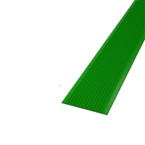 Selbstklebendes Anti-Rutsch-Treppenband, Stufenteppich, Bodenaufkleber, PVC, wasserdicht, for Badezimmerböden, Bodendichtungsstreifen(Green,4cmX400cm) von USOHJZ