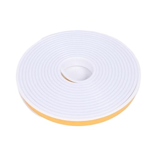 U-förmiges, flexibles Kantenband, 5 m, selbstklebender Kantenschutz aus Holzbrett, Furnier, Kantenschutz, Schrank, Möbel, Reparatur, Restaurierung, Ecke(White,18mm) von USOHJZ