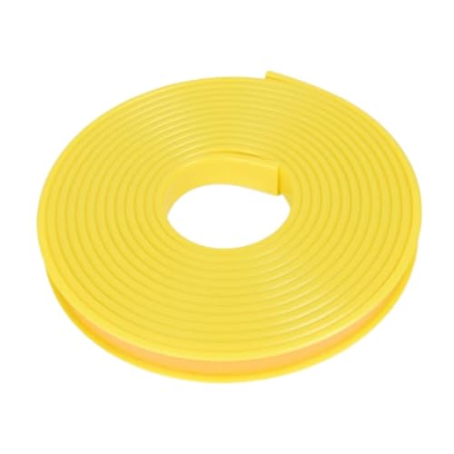 U-förmiges, flexibles Kantenband, 5 m, selbstklebender Kantenschutz aus Holzbrett, Furnier, Kantenschutz, Schrank, Möbel, Reparatur, Restaurierung, Ecke(Yellow,25mm) von USOHJZ