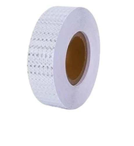 USOHJZ 3PCS Reflektierende Band Aufkleber for Licht Warnung Label Aufkleber Sicherheit Mark Band Selbst-adhesive for Motorrad Fahrrad Reflektor(5cmx50m) von USOHJZ