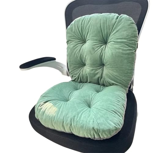 USOHJZ Liegestuhlauflage Dickes Schaukelstuhlkissen, Outdoor-Gartenstuhlkissen, rutschfeste Hochlehner-Terrassenstuhlpolster, waschbares Sonnenliegekissen Auflage Gartenliege(Green) von USOHJZ