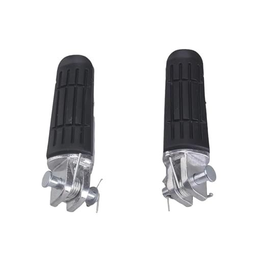 USQBUZHHK Motorrad Trittbrett Fußrasten Vorne Für Motorrad Pedale Für Y&amaha FJR 1300 FZ1 FZ400 FZ6R XJR400 YZF 1000 R1 YZFR1 TDM 900 Motorrad Pedal Fußstütze von USQBUZHHK
