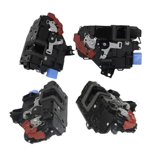 USQBUZHHK Türschloss-Riegel-Betätiger 3D1837015AB 3D1837016 7L0839016 7L0839015 7L0839015A Für Seat Für Altea XL Für Toledo 2004-2009 Heckklappenschloss(4 STK.) von USQBUZHHK