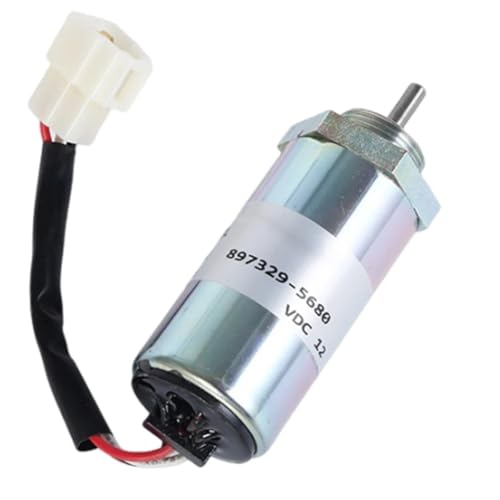 1 Stück Stopp-Magnetventil, Abschaltmagnet, 897329-5680 12-V-Abschalt-Stopp-Magnetventile for 3LD1 3LD2 4LE1 von USRRMPBC