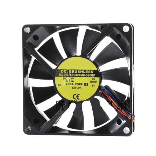1 stück AD0824MB-D9FGP for 8015 DC24V 0,15A 8 cm 80 * 80 * 15 MM beleuchtung lüfter von USRRMPBC