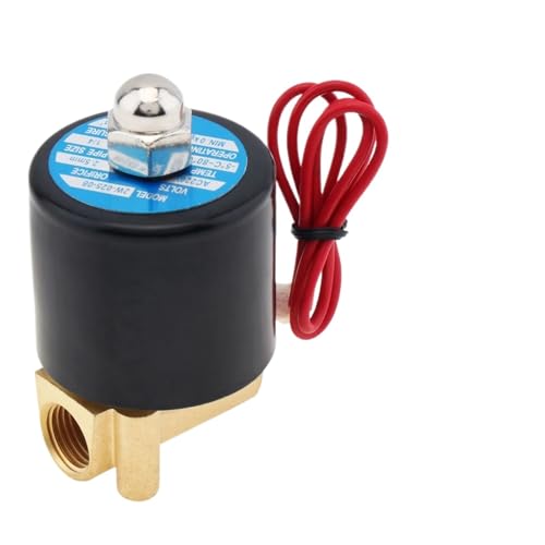 1pc 1/4'' DN8 AC 220V Elektrisches Magnetventil 0-10kg/cm2 for Wasser/Öl/Gas von USRRMPBC
