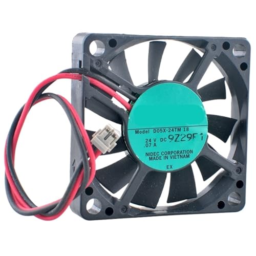 D05X-24TM 5cm 50mm Lüfter 50x50x10mm DC24V 0,07A 2-poliger Axiallüfter Kühllüfter for Frequenzumrichter-Stromversorgung von USRRMPBC