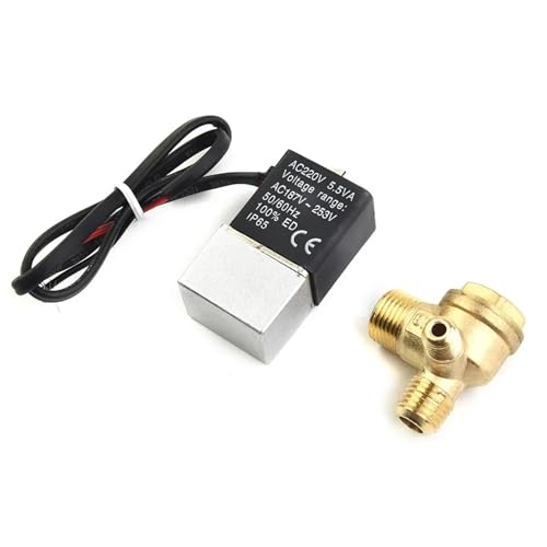 Zubehör Magnetventil Ölfreier Luftkompressor DC12V G1/4" Innengewinde G1/4" Innengewinde -10 bis 80 °C(A) von USRRMPBC