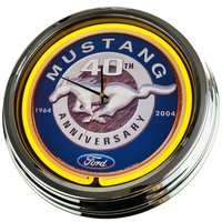 Mustang 40Th Große Neon-Uhr 17" Zoll | N-0245 Retro Wanduhr Im 50's Style Mustang 40Th Große Neon-Uhr 17" Zoll | N-0245 Retro Wanduhr Im 50's Style von USWay