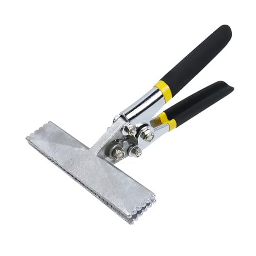 UTALIND 15.2 cm Blechbieger Gerader Kopf Metall Dachdecker Werkzeuge Biegezange zum Biegen und Abflachen (152mm/5.98" gerader Kopf) von UTALIND