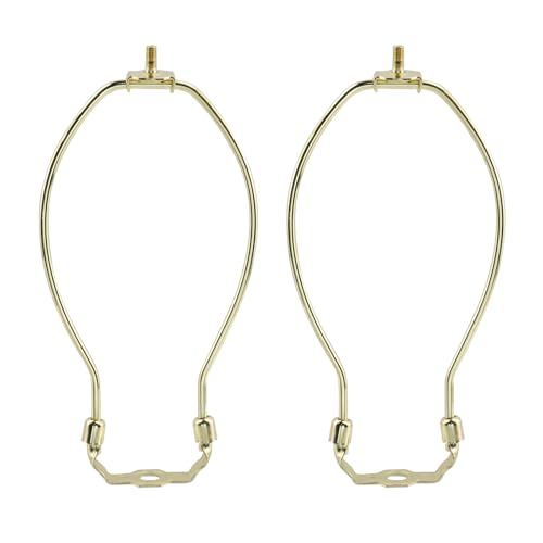 UTALIND 20,3 cm große Harfe, 2 Stück, robuster Lampenschirm-Adapter, Harfenhalterung, Hardware für Ersatztisch- und Bodenzubehör, Lampenschirm-Halterung UTALIND 20,3 cm große Harfe, 2 Stück, robuster Lampenschirm-Adapter, Harfenhalterung, Hardware für Ersatztisch- und Bodenzubehör, Lampenschirm-Halterung von UTALIND