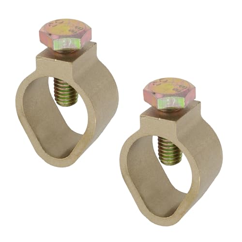 UTALIND Erdungsklemmen, 1,9 cm, 2 Stück, 1,9 cm (3/4 Zoll), robuste Erdungsklemmen, 1,9 cm (3/4 Zoll) von UTALIND