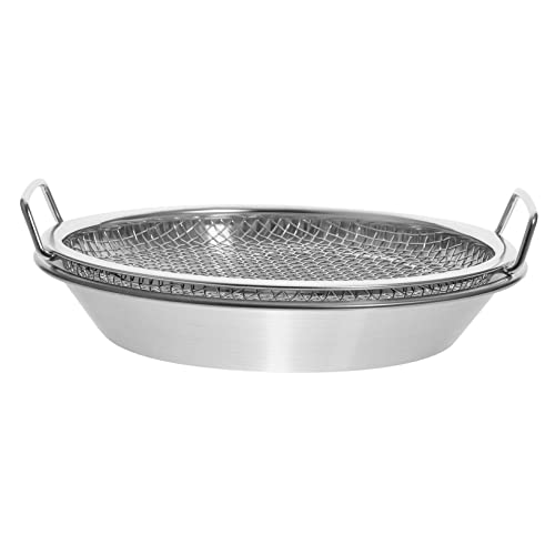 UTHCLO 1 Satz Abtropfplatte mit Frittiernetz Teiliges für Frittierte Snacks Langlebig Rostfrei zum Abtropfen von Öl für Hausgebrauch Vielseitig für Obst und Süßigkeiten UTHCLO 1 Satz Abtropfplatte mit Frittiernetz Teiliges für Frittierte Snacks Langlebig Rostfrei zum Abtropfen von Öl für Hausgebrauch Vielseitig für Obst und Süßigkeiten von UTHCLO