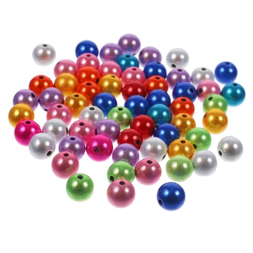 UTHCLO 1 Satz Acrylic Rundperlen Spacer Perlen für Diy Schmuckherstellung für Armbänder und Handgemachte Bastelprojekte Leicht zu Verwenden von UTHCLO