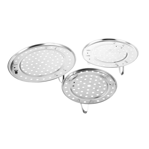 UTHCLO 1 Satz Dampfgareinsatz Teiliges Dampfgarer Rack aus Hitzebeständig Rostfrei für Brötchen und Gemüse für Schnellkochtöpfe Geeignet UTHCLO 1 Satz Dampfgareinsatz Teiliges Dampfgarer Rack aus Hitzebeständig Rostfrei für Brötchen und Gemüse für Schnellkochtöpfe Geeignet von UTHCLO