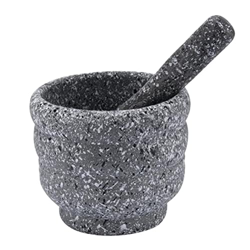 UTHCLO 1 Satz Knoblauch aus Granit Ergonomisches Küchengerät zum Zerkleinern von Gewürzen für Knoblauch und Kräuter Leicht zu Reinigen und Langlebig UTHCLO 1 Satz Knoblauch aus Granit Ergonomisches Küchengerät zum Zerkleinern von Gewürzen für Knoblauch und Kräuter Leicht zu Reinigen und Langlebig von UTHCLO
