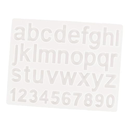 UTHCLO 1 Stück Silikonform für Buchstaben und Zahlen DIY Epoxidharz Gießform für Schmuck Kuchen Seifen und Bastelprojekte für Feste und Partys UTHCLO 1 Stück Silikonform für Buchstaben und Zahlen DIY Epoxidharz Gießform für Schmuck Kuchen Seifen und Bastelprojekte für Feste und Partys von UTHCLO