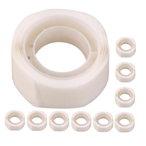 UTHCLO 10 Rollen Doppelseitige Klebepunkte Transparente Runde Sticker Entfernbare Ballonkleber für Hochzeit Partydekoration und DIY Basteln Klebepads aus Resin Leicht Praktisch UTHCLO 10 Rollen Doppelseitige Klebepunkte Transparente Runde Sticker Entfernbare Ballonkleber für Hochzeit Partydekoration und DIY Basteln Klebepads aus Resin Leicht Praktisch von UTHCLO