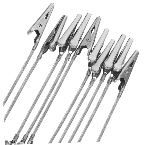 UTHCLO 10 Stück Alligator Klemmen Doppelköpfige Metall Clips für Notizen Bilder Kunsthandwerk DIY Bastelprojekte Büro und Hochzeitsdeko Kunst Display Zubehör UTHCLO 10 Stück Alligator Klemmen Doppelköpfige Metall Clips für Notizen Bilder Kunsthandwerk DIY Bastelprojekte Büro und Hochzeitsdeko Kunst Display Zubehör von UTHCLO