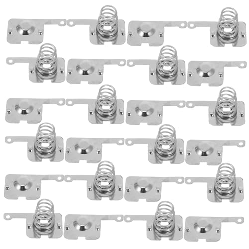 UTHCLO 10 Stück Teiliges Batterie Federset aus Hochwertigem Metall mit Plus Umwandlung Stabile Verbindung Einfache Montage für Elektronische Geräte und DIY Reparaturen von UTHCLO