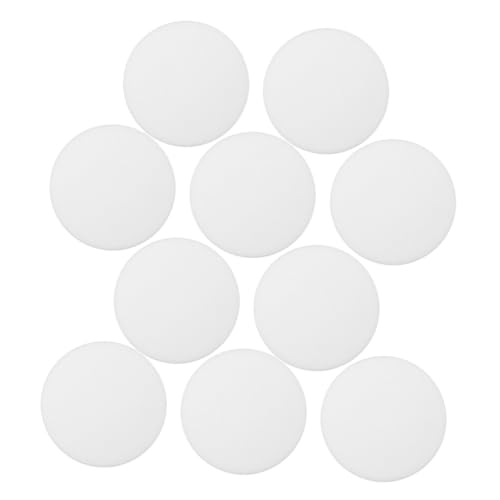 UTHCLO 10 Stück Teiliges Glare Lampenschirme Rund LED Deckenlampen Diffusor Abdeckung Kunststoff Blendfreier Deckenlicht Diffusor Für Büro und Zuhause Passend Weiches Licht von UTHCLO