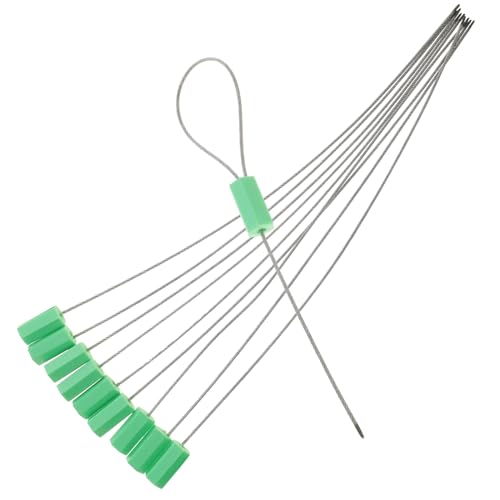 UTHCLO 10 Stück Teiliges Kabelsiegel Selbstsicherndes Manipulationssicheres Kabelbinder Schloss mit Zugverschluss Langlebig und Bruchfest Geeignet für Container Transport Logistik und von UTHCLO