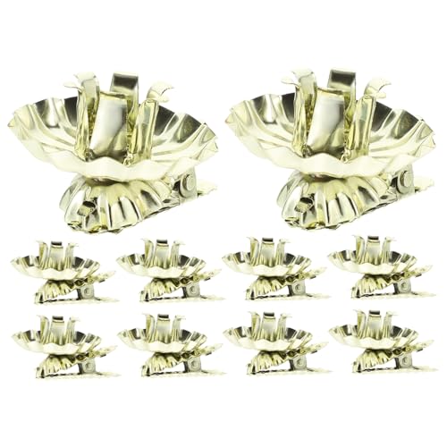 UTHCLO 10 Stück Teiliges Metall Kerzenclips für Weihnachtsbaum Stabile C Förmige Halterungen für Stabkerzen Tropfwasserdicht Vielseitig für Weihnachtsdeko Party Hochzeit und Zuhause UTHCLO 10 Stück Teiliges Metall Kerzenclips für Weihnachtsbaum Stabile C Förmige Halterungen für Stabkerzen Tropfwasserdicht Vielseitig für Weihnachtsdeko Party Hochzeit und Zuhause von UTHCLO