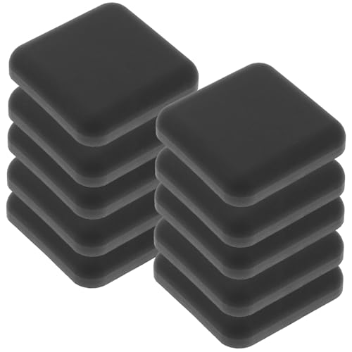 UTHCLO 10 Stück Teiliges Silikon Türstopper mit Selbstklebendem Wandschutz Flexible Türpuffer für Wand und Griffschutz Stoßdämpfend Kratzfest Geeignet für Fliesen Holz Glas Metall Innen von UTHCLO