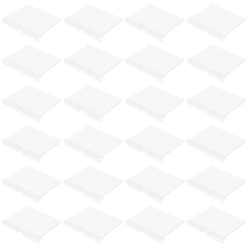 UTHCLO 100 Stück Preisschildhalter Robuster Etikettenhalter für Ablagen Einfacher Sign Display Stand Langlebiger Shelf Holder für Einzelhandel Praktische Klebeetiketten aufsteller von UTHCLO