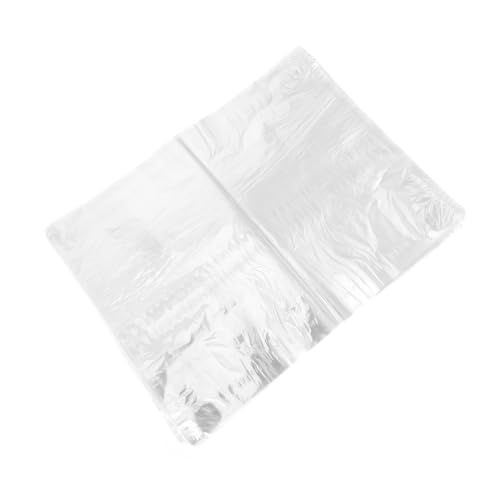 UTHCLO 100 Stück Schrumpffolie Beutel Transparent Schrumpfbeutel für Geschenkverpackung Flaschen Kosmetik Flaschen Schmuck Verpackung Hitzeaktiviert Langlebig von UTHCLO