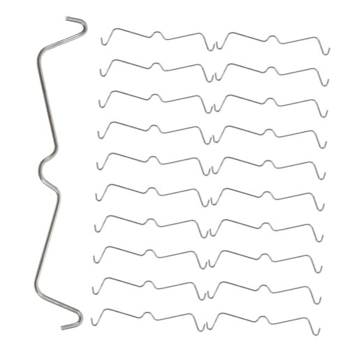 UTHCLO 100 Stück Teiliges Edelstahl Pegboard Haken Fixierung Clips Rostfrei Robust Stabil für Lochwand Stecktafel Werkzeugwand Zubehör UTHCLO 100 Stück Teiliges Edelstahl Pegboard Haken Fixierung Clips Rostfrei Robust Stabil für Lochwand Stecktafel Werkzeugwand Zubehör von UTHCLO