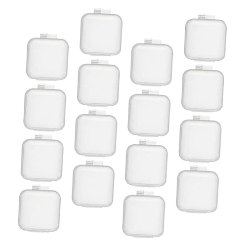 UTHCLO 100 Stück Teiliges Kleine Transparente Kunststoff aufbewahrungsboxen mit Deckel Vielseitig Einsetzbar als Mini Schmuck organizer Pillendose und Kleinteilebehälter Robustes Klar UTHCLO 100 Stück Teiliges Kleine Transparente Kunststoff aufbewahrungsboxen mit Deckel Vielseitig Einsetzbar als Mini Schmuck organizer Pillendose und Kleinteilebehälter Robustes Klar von UTHCLO
