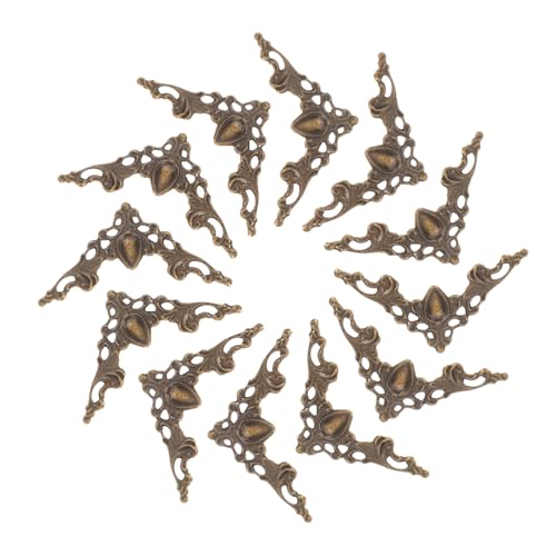 UTHCLO 100 Stück Vintage Metall Buch Ecken Schützer Antik Bronze Dekorative Eckenschutz für Fotoalben Scrapbooking Notizbücher Ordner Vintage Stil Langlebig und Vielseitig Einsetzbar UTHCLO 100 Stück Vintage Metall Buch Ecken Schützer Antik Bronze Dekorative Eckenschutz für Fotoalben Scrapbooking Notizbücher Ordner Vintage Stil Langlebig und Vielseitig Einsetzbar von UTHCLO