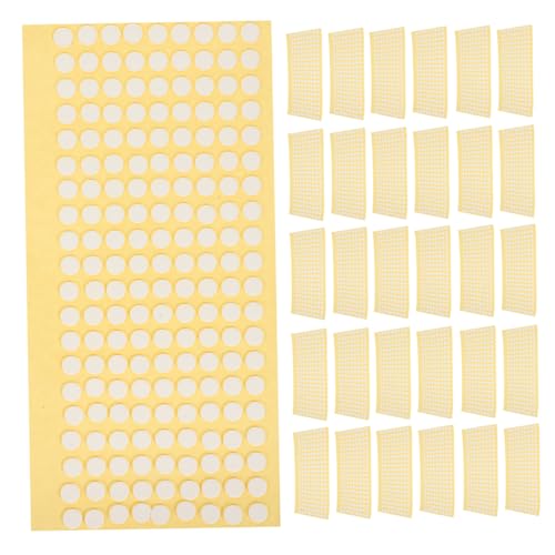 UTHCLO 1000 Stück Doppelseitige Acryl Klebepunkte Transparent Abnehmbar Stark Haftend Für Wand Büro DIY Basteln von UTHCLO