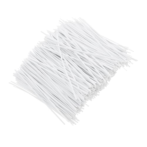 UTHCLO 1000 Stück Teiliges Kabelbinder aus Kunststoff mit Eisenkern Vielseitige Kabelbinderschlaufen für Stromkabel und Datenleitungen Flexibel und Einfach zu Befestigen für Büro und von UTHCLO